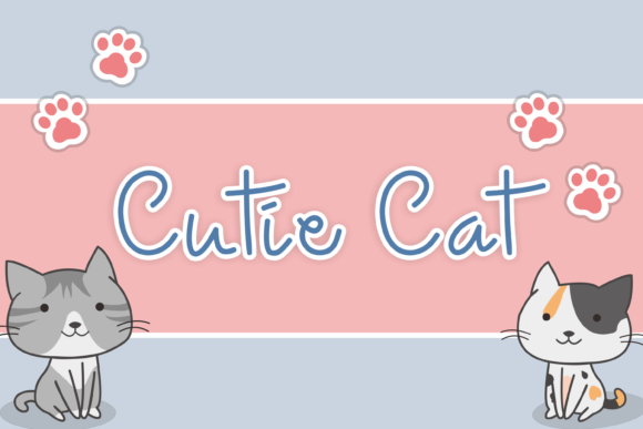 Cutie Cat Font