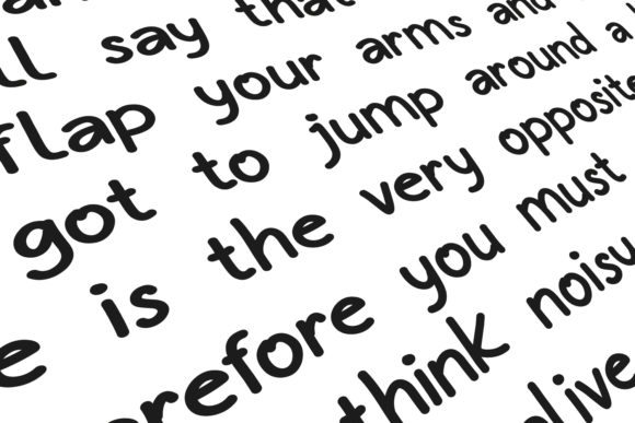 Daffodile Font Poster 5