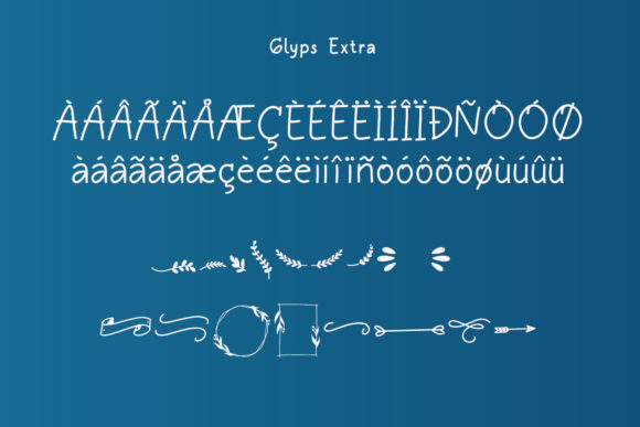 Daffodile Font Poster 8