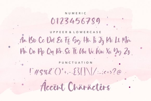 Daily Feather Font Poster 6
