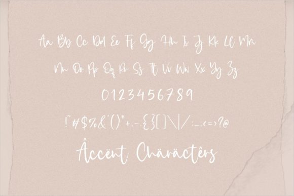 Daily Moon Font Poster 6