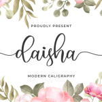 Daisha Font Poster 1