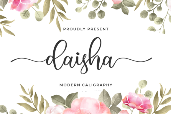 Daisha Font Poster 1