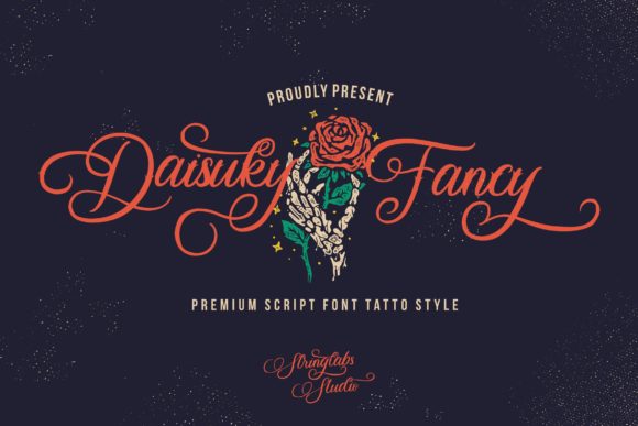 Daisuky Fancy Font Poster 1