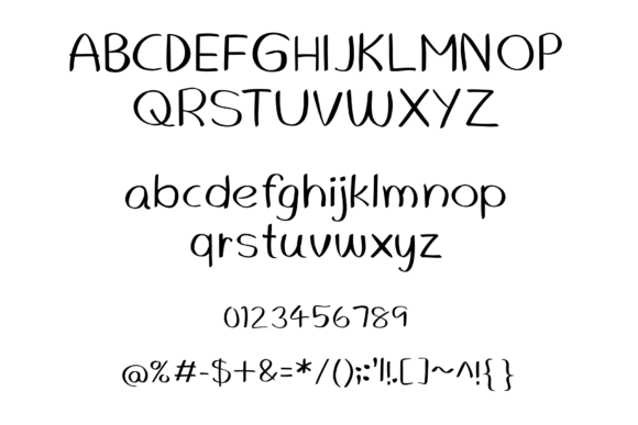 Daisy Font Poster 3