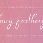 Daisy Facthory Font Poster 2