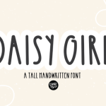 Daisy Girl Font Poster 1
