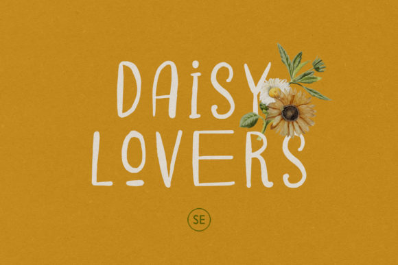 Daisy Lovers Font Poster 1
