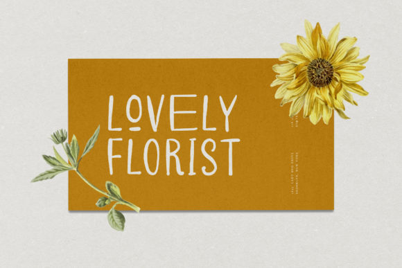 Daisy Lovers Font Poster 3