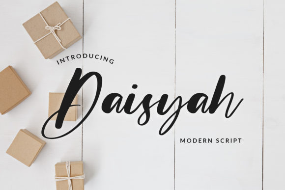 Daisyah Font Poster 1
