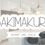 Dakimakura Font Poster 1