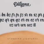 Dalgona Font Poster 4