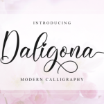 Daligona Font Poster 1