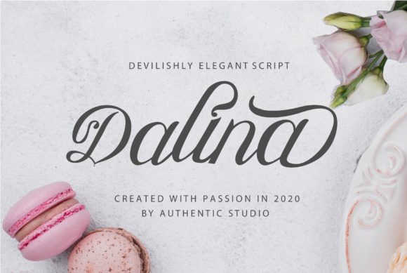 Dalina Font Poster 1