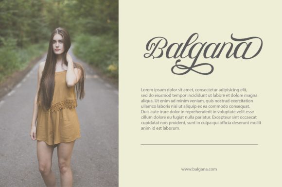 Dalina Font Poster 2