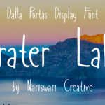 Dalla Portas Font Poster 3