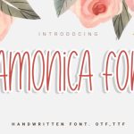 Damonica Font Poster 1