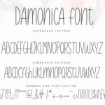 Damonica Font Poster 5