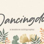 Dancingdog Font Poster 1