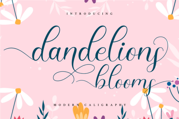 Dandelions Bloom Font