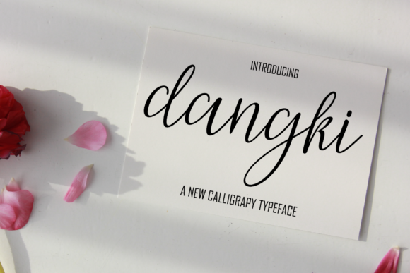 Dangki Font Poster 2