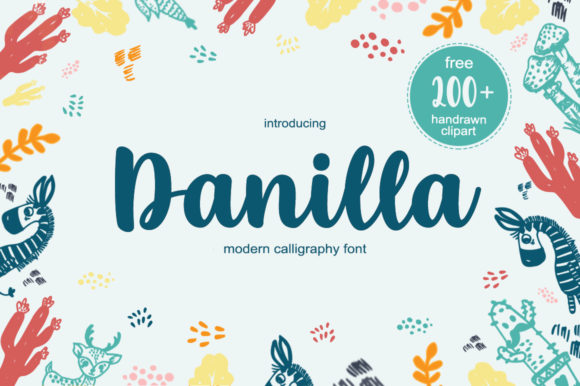 Danilla Font Poster 1