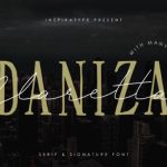 Daniza Claretta Font Poster 1