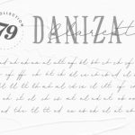 Daniza Claretta Font Poster 9