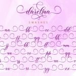 Darelina Font Poster 12