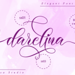 Darelina Font Poster 10