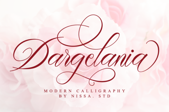 Dargelania Font Poster 1