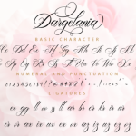 Dargelania Font Poster 11