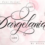 Dargelania Font Poster 10