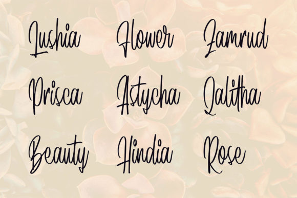 Darita Font Poster 4