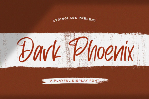 Dark Phoenix Font Poster 1
