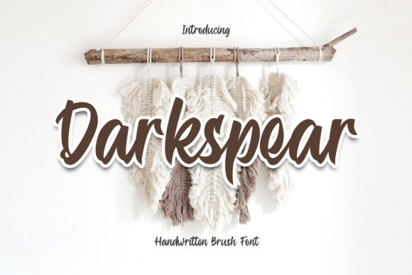 Darkspear Font Poster 1