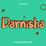Darnisha Font Poster 1