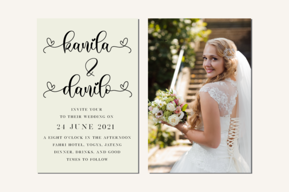 Daslina Font Poster 6