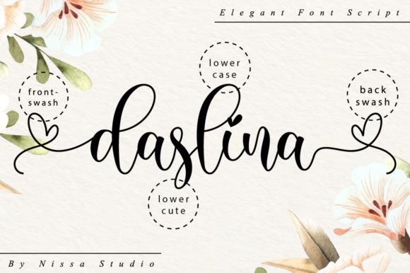 Daslina Font Poster 10