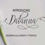 Datanna Matanna Font Poster 1