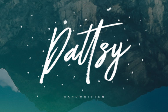Dattsy Font Poster 1