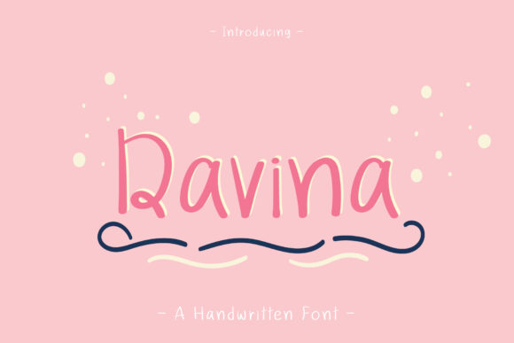 Davina Font Poster 1