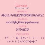 Davina Font Poster 3