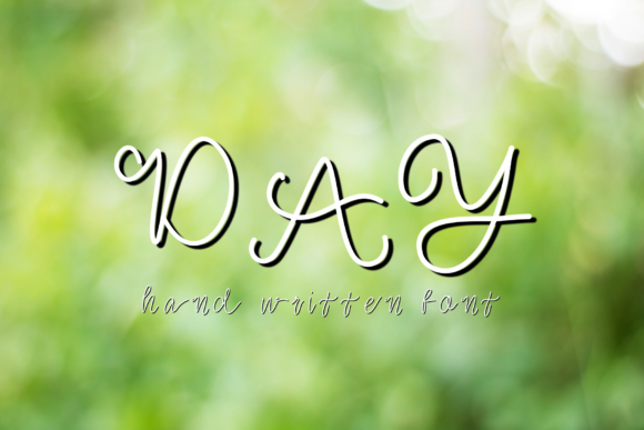 Day Font Poster 1