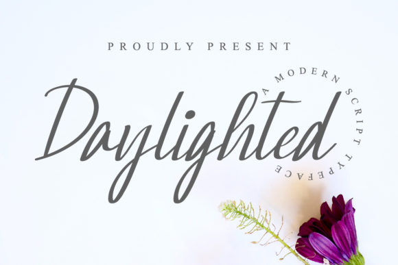 Daylighted Font Poster 1