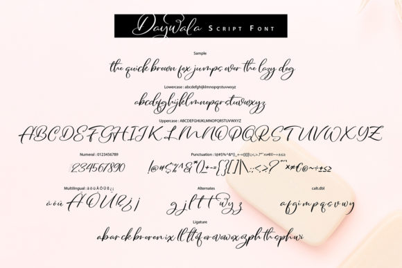 Daywala Font Poster 5
