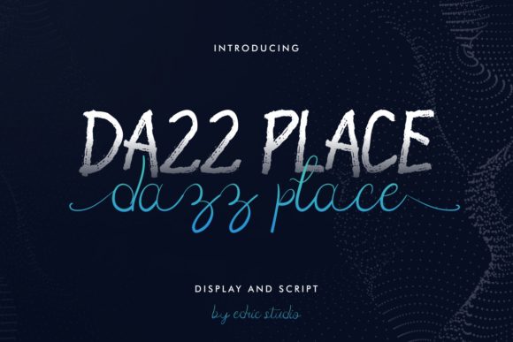 Dazz Place Font Poster 1