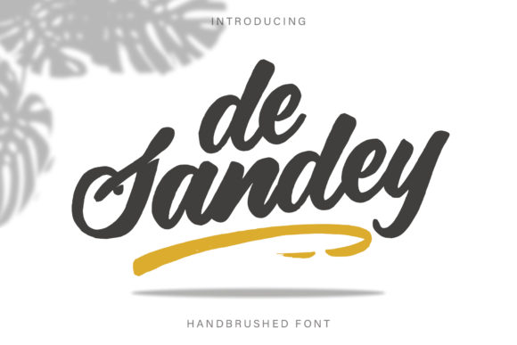 De Sandey Font Poster 1