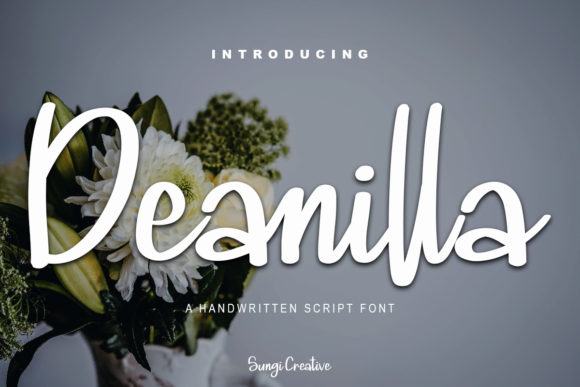 Deanilla Font Poster 1