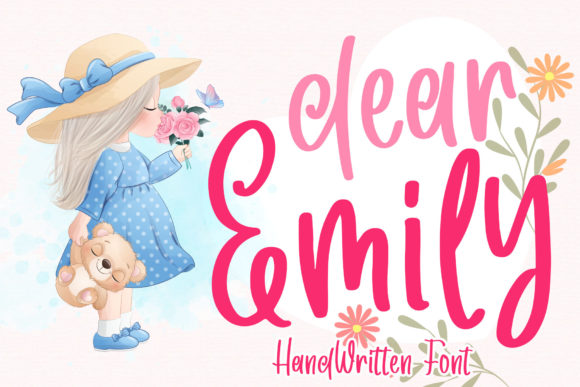 Dear Emily Font Poster 1